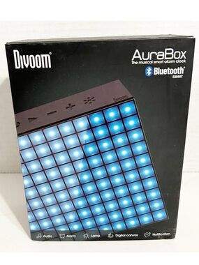 NWT Divoom AuraBox LED Bluetooth Speaker with Digital Canvas Smart Notifications